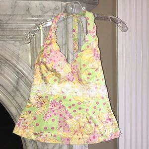 Lily lovers halter top with lace detailing - 6